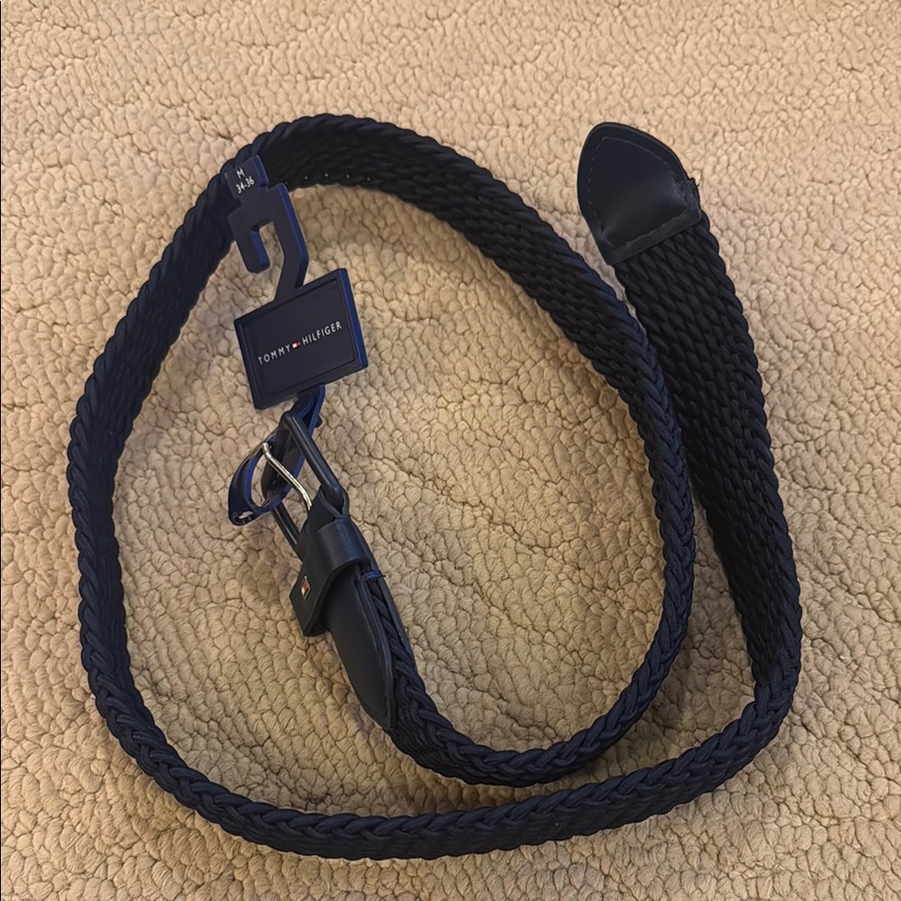 NWT Tommy Hilfiger Navy Belt